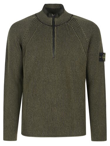 Long Sleeves Polo With Logo - Stone Island - Modalova