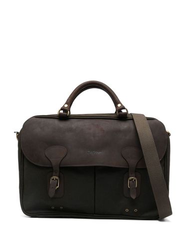 Barbour Wax Leather Briefcase - Barbour - Modalova