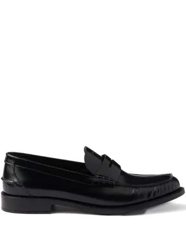 Prada Leather Loafers - Prada - Modalova