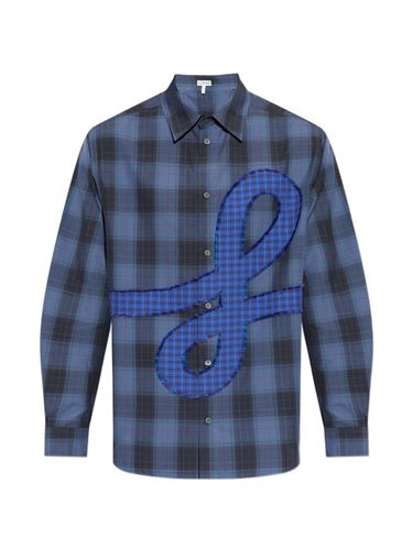 Loewe Checked Cotton Shirt - Loewe - Modalova