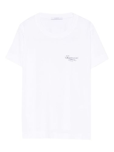 Givenchy Logo Cotton T-Shirt - Givenchy - Modalova