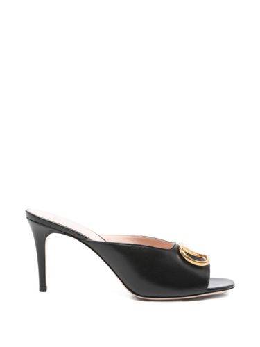 Vlogo Signature Leather Mules - Valentino Garavani - Modalova