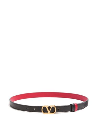 Vlogo Signature Leather Belt - Valentino Garavani - Modalova