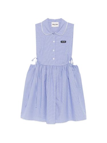 Miu Miu Cotton Short Dress - Miu Miu - Modalova