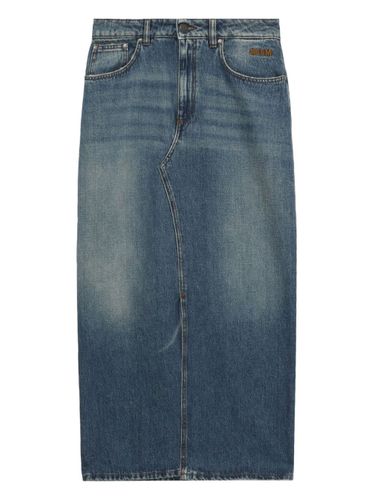 MSGM Denim Skirt - MSGM - Modalova