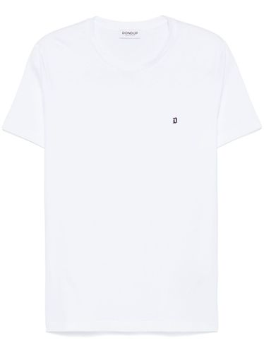Short Sleeves T-Shirt With Small Logo - Dondup - Modalova