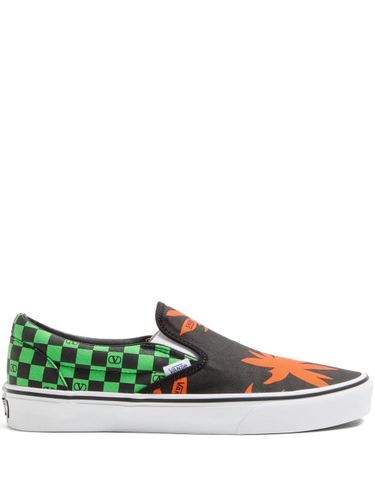 Valentino Garavani And Vans Canvas Slip On - VALENTINO GARAVANI X VANS - Modalova