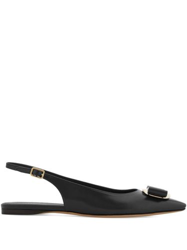 Ferragamo Leather Slingback Pumps - Ferragamo - Modalova