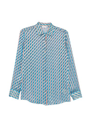 Clavelly Silk Blend Shirt - Dries Van Noten - Modalova