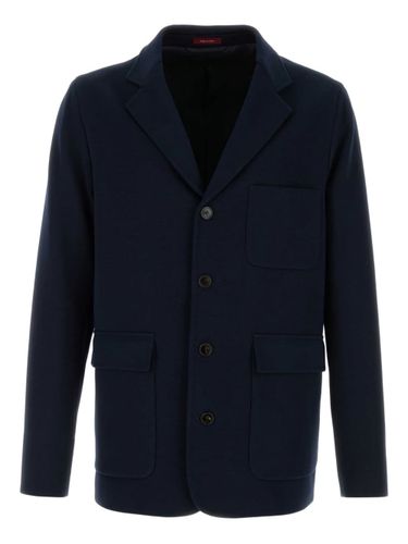 Single-Breasted Cotton Jersey Jacket - Gucci - Modalova