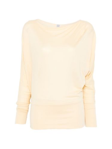 TOTEME Boat-Neck Sweater - TOTEME - Modalova