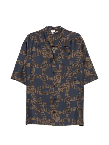 Printed Silk Shirt - LOEWE PAULA'S IBIZA - Modalova