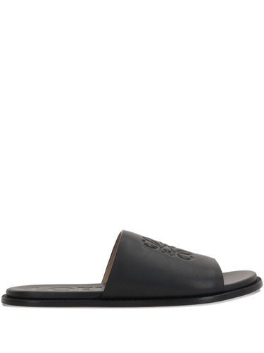 Flex Anagram Leather Slides - LOEWE PAULA'S IBIZA - Modalova