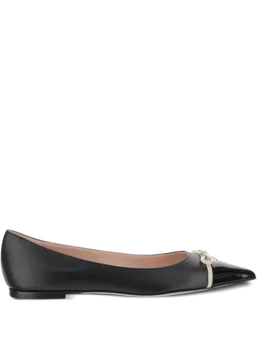 Bepointy Leather Ballets - Valentino Garavani - Modalova