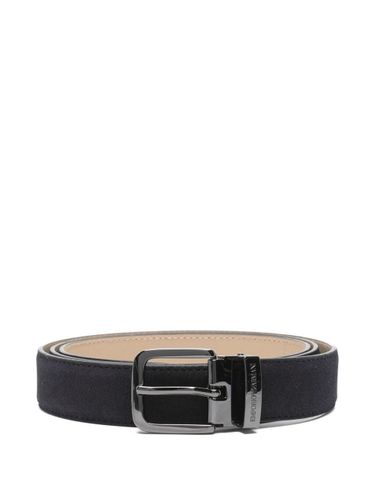 Emporio Armani Leather Belt - Emporio Armani - Modalova