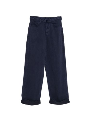 Emporio Armani Linen Blend Trousers - Emporio Armani - Modalova