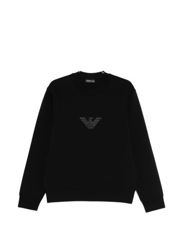 Logo Cotton Sweatshirt - Emporio Armani - Modalova