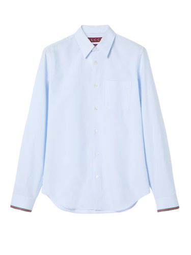 Gucci Striped Cotton Shirt - Gucci - Modalova