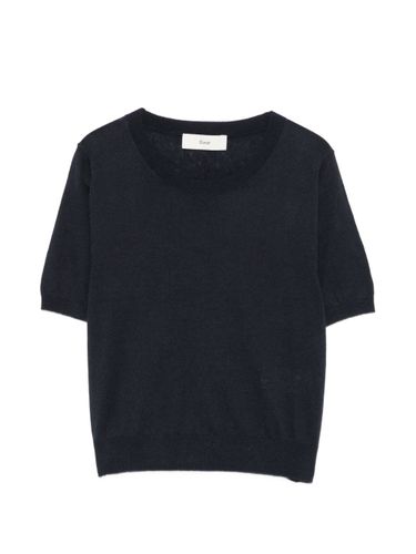 DUNST Cotton And Linen T-Shirt - DUNST - Modalova