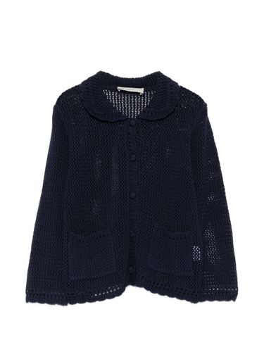 Linen And Cotton Blend Cardigan - DUNST - Modalova