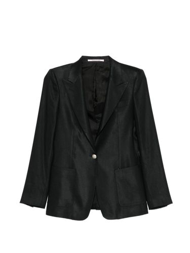 Wool Double-Breasted Suit - Tagliatore - Modalova