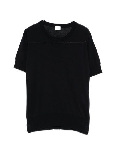 Cotton And Silk Crewneck Sweater - CT PLAGE - Modalova