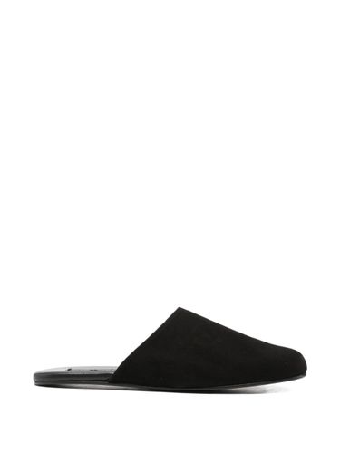 MANEBI Suede Leather Slippers - MANEBI - Modalova