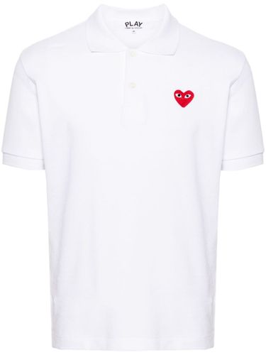 Cotton Polo Shirt - COMME DES GARÇONS PLAY - Modalova