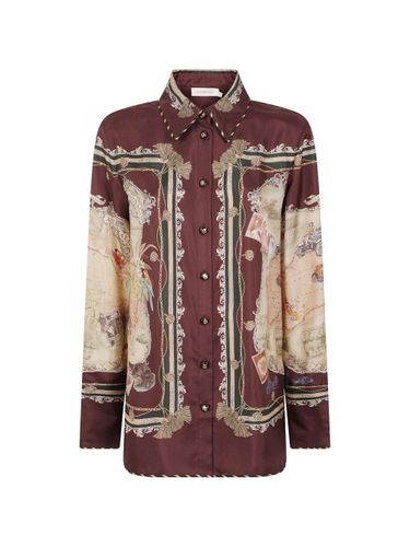 Valiant Printed Silk Shirt - Zimmermann - Modalova