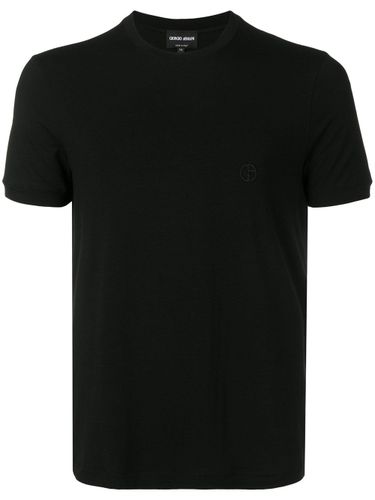 Short-Sleeve T-Shirt With Logo - Giorgio Armani - Modalova