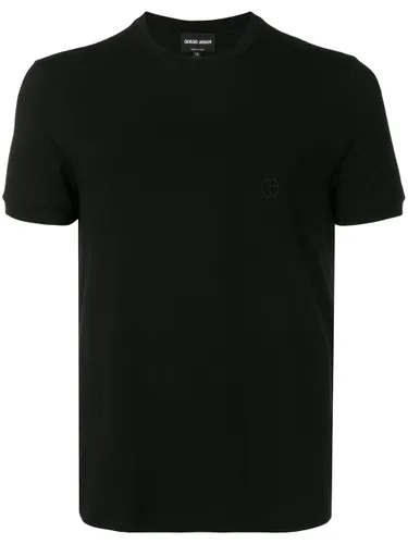 Short-Sleeve T-Shirt With Logo - Giorgio Armani - Modalova