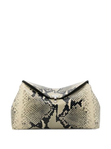 TOTEME T-Lock Leather Clutch - TOTEME - Modalova