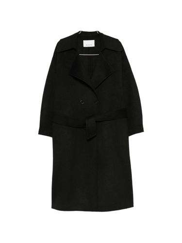 Issen Wool Blend Long Coat - THE FRANKIE SHOP - Modalova