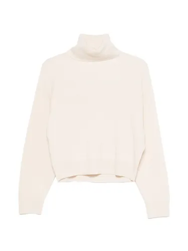 Cashmere And Wool Turtleneck Sweater - Brunello Cucinelli - Modalova