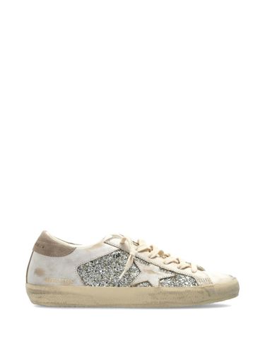 Super Star Leather Sneakers - Golden Goose - Modalova