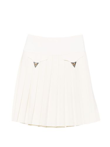 Versace Wool Midi Skirt - Versace - Modalova