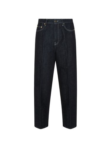 Denim Cotton Barrel Jeans - Fabiana Filippi - Modalova