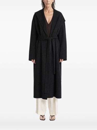 TOTEME Wool Hooded Coat - TOTEME - Modalova