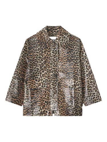 GANNI Cotton Blend Jacket - GANNI - Modalova
