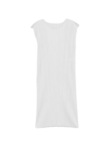 Pleated Short Dress - PLEATS PLEASE ISSEY MIYAKE - Modalova