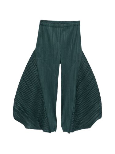 Pleated Wide-Leg Trousers - PLEATS PLEASE ISSEY MIYAKE - Modalova