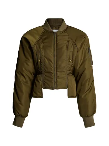 Balmain Nylon Bomber Jacket - Balmain - Modalova