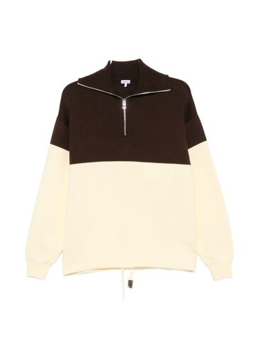Loewe Cotton Zipped Sweater - Loewe - Modalova