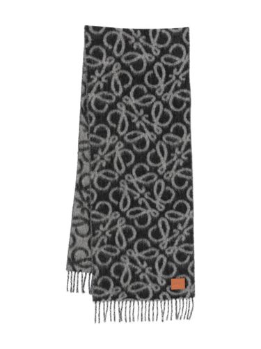 Loewe Anagram Wool Scarf - Loewe - Modalova