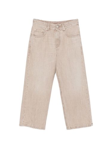 Cropped Denim Jeans - Brunello Cucinelli - Modalova
