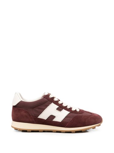 Hogan H727 Leather Sneakers - Hogan - Modalova