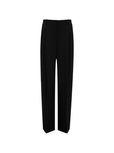 TOTEME Double-Pleat Fluid Trousers - TOTEME - Modalova