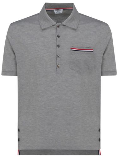Thom Browne Cotton Polo Shirt - Thom Browne - Modalova