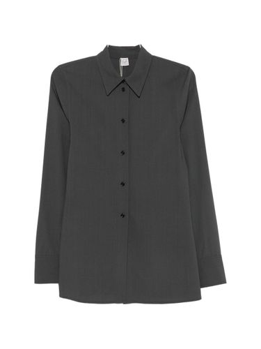 TOTEME Wool Blend Shirt - TOTEME - Modalova