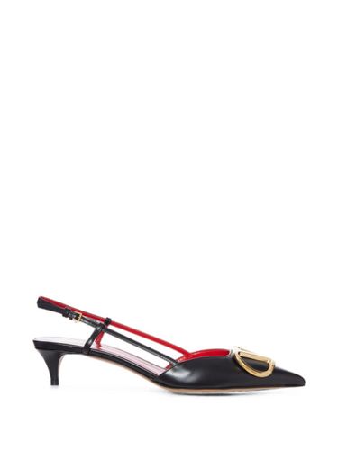 Vlogo Signature Leather Pumps - Valentino Garavani - Modalova
